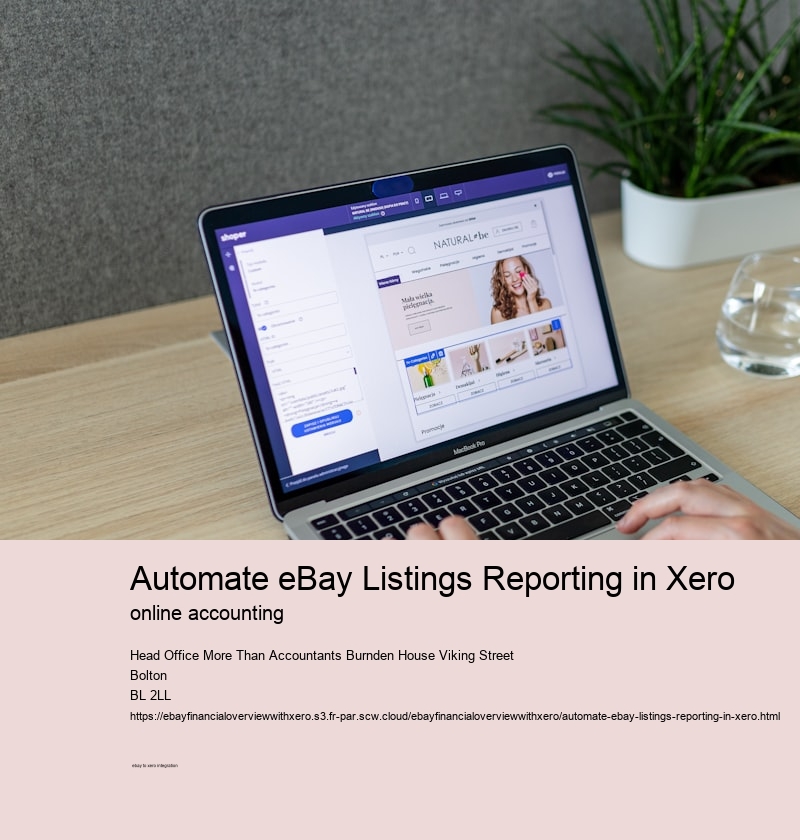 Automate eBay Listings Reporting in Xero